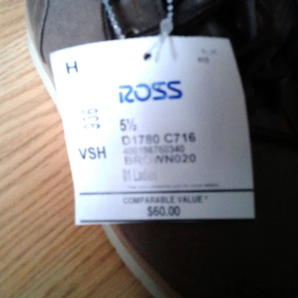 NWT Cliffs Brown High top Boots - Picture 8 of 9